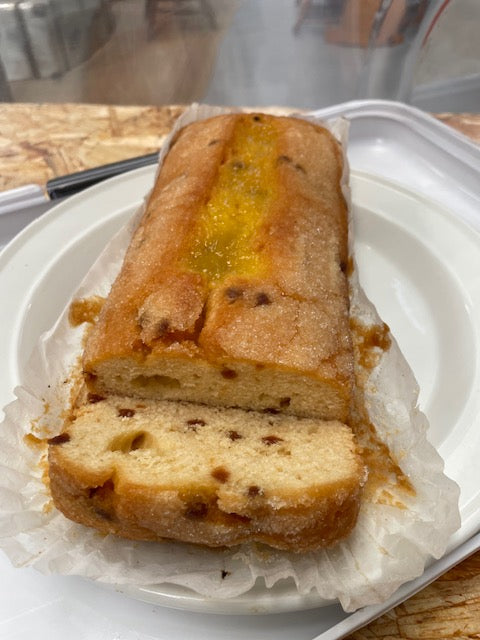 Lemon Drizzle Cake - slice