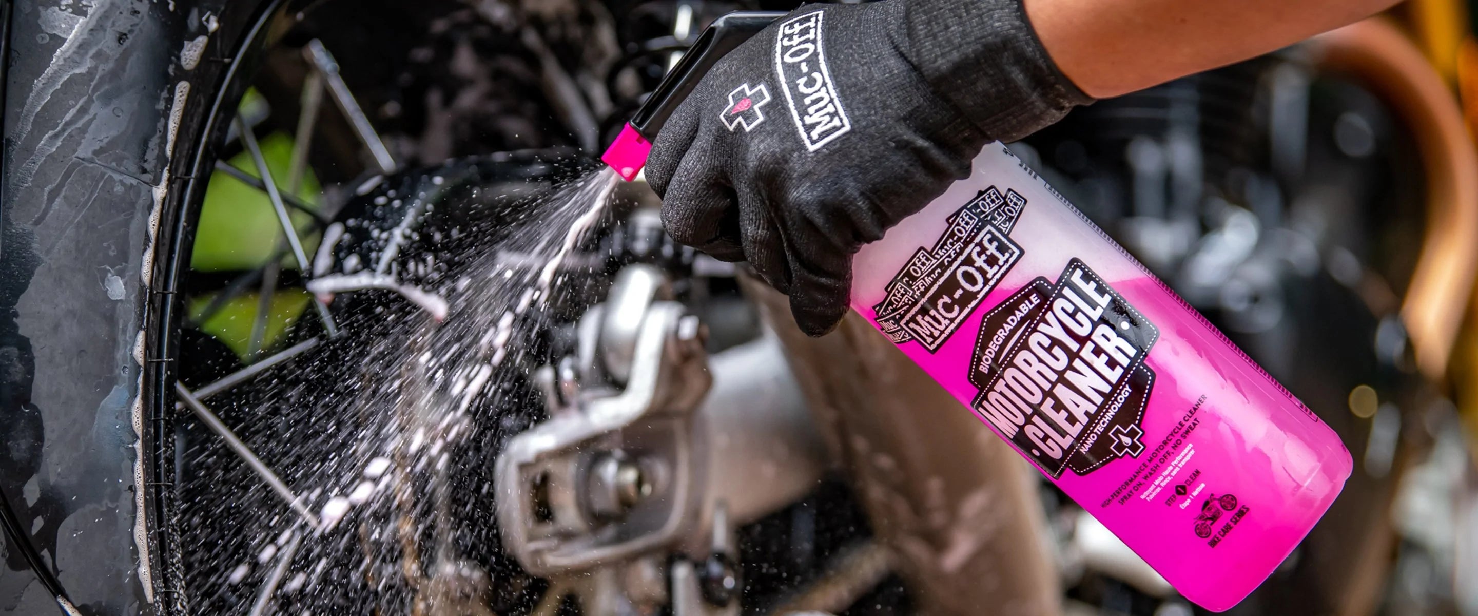 Motorcycle muc deals off