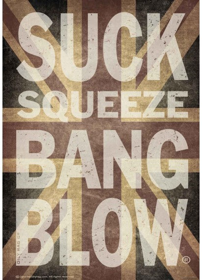 Oily Rag - Metal Sign - SSBB