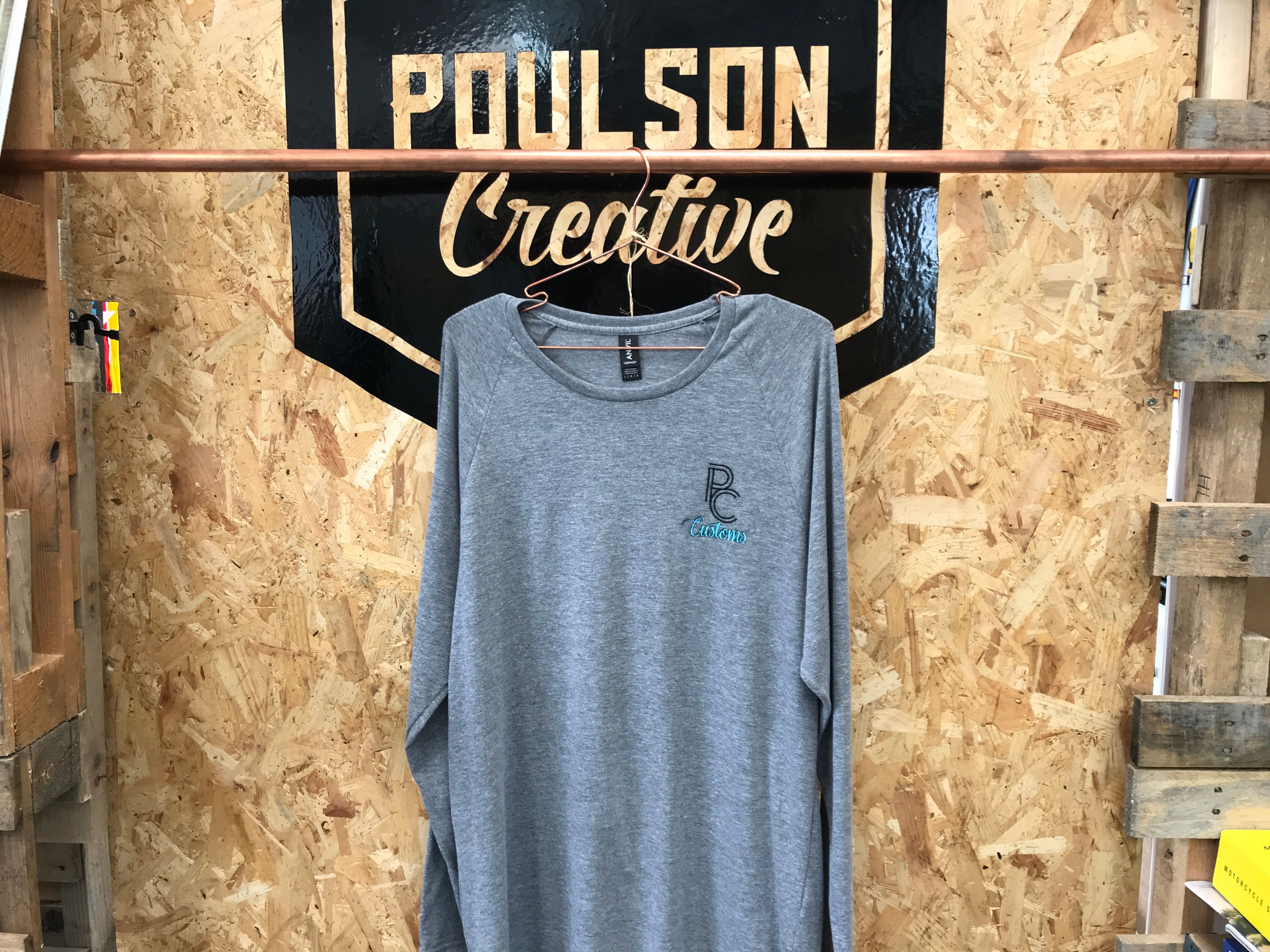 Poulson Creative - Longsleeve Embroidered