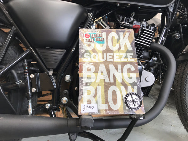 Oily Rag - Metal Sign - SSBB