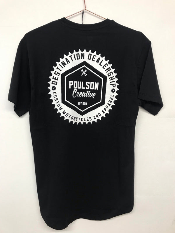 Poulson Creative - Shop T-Shirt  -  Black