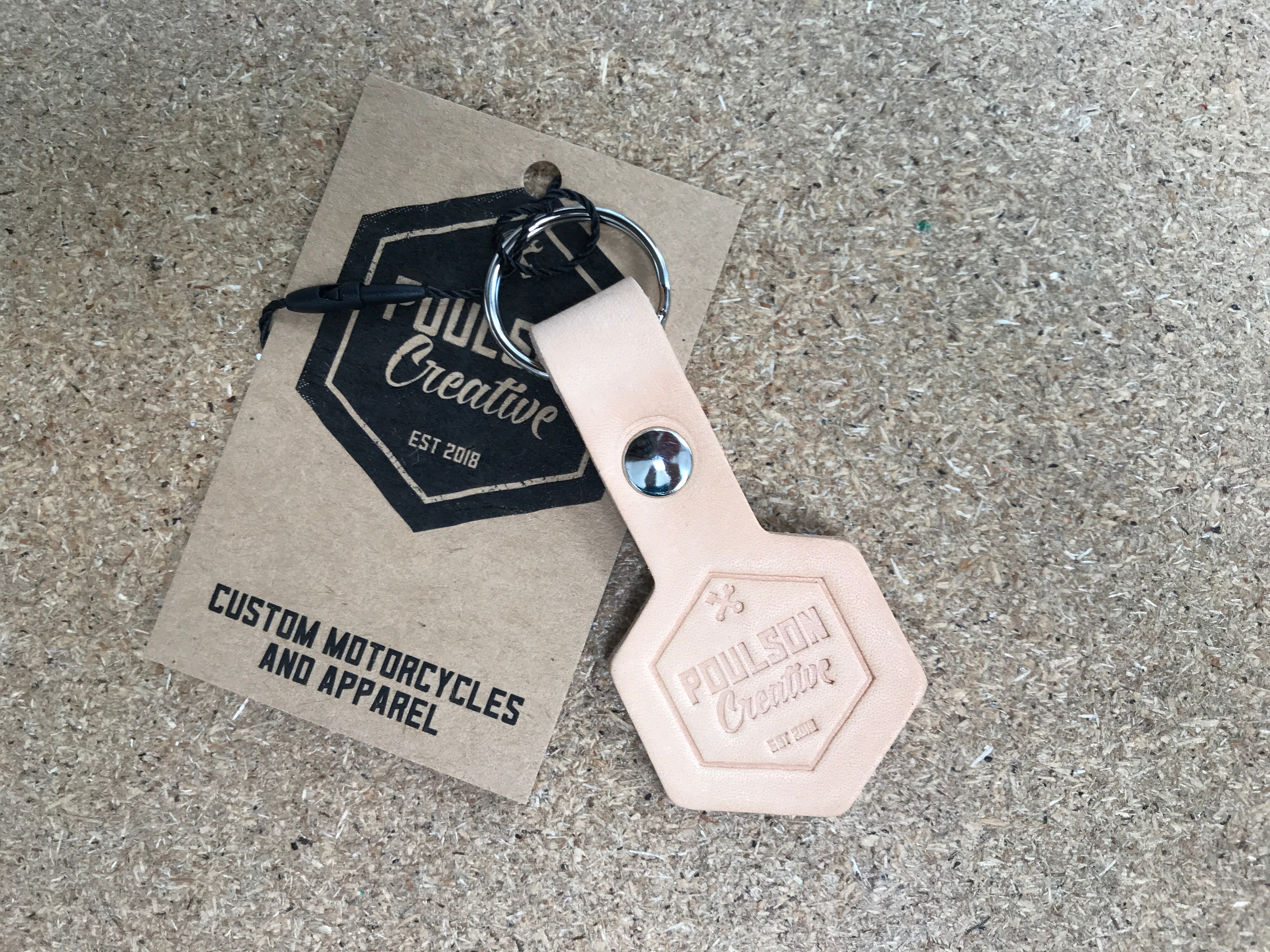 Poulson Creative - Leather Key Ring