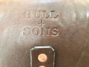 Hull and Sons leather side bag or tool bag