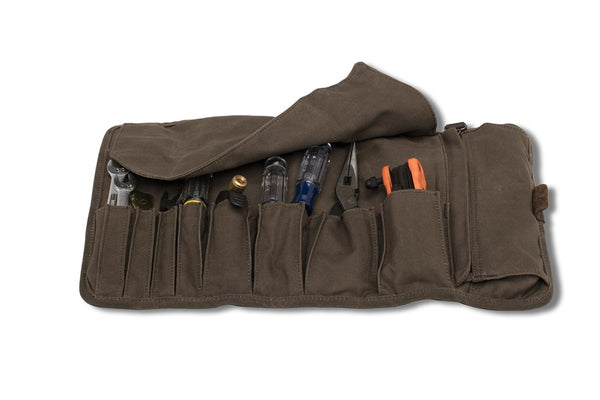 Burly Tool Roll - Dark Oak